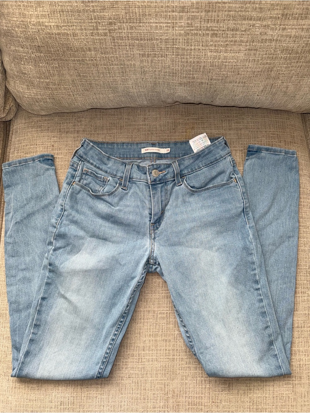 Levi's Light Blue Skinny Jeans - Women's - Picture 4 of 5